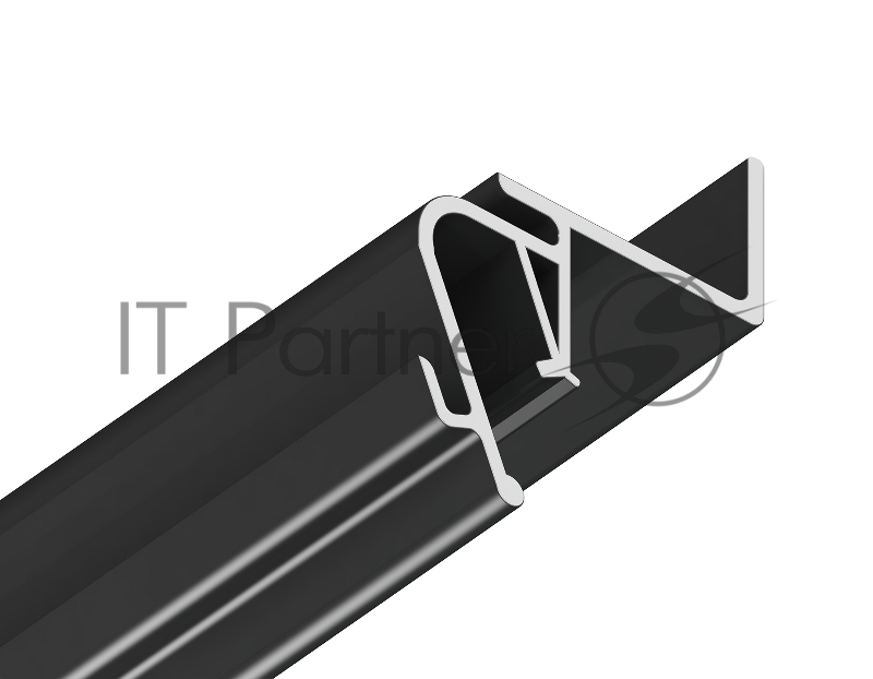 Алюминиевый профиль Ambrella light GP4100BK черный 2000*26*34