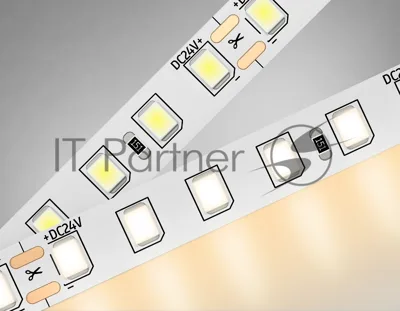 Светодиодная лента Ambrella light GS3101 2835 120Led/ 10W m/ 24V IP20 3000K/ 5000*8*1.2mm (2 конт.)