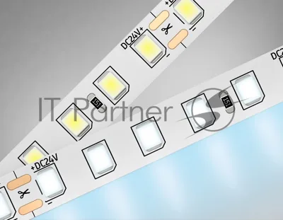 Светодиодная лента Ambrella light GS3103 2835 120Led/ 10W m/ 24V IP20 6500K/ 5000*8*1.2mm (2 конт.)