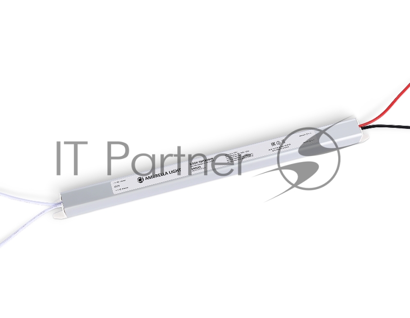 Блок питания 24V 36W 1.5A IP20 185-260V 282*18*18