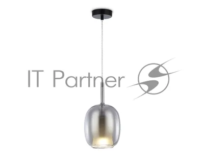 Подвесной светильник Ambrella light LH11123 BK/WH/SM черный/белый/дымчатый E27 max 60W D175*310