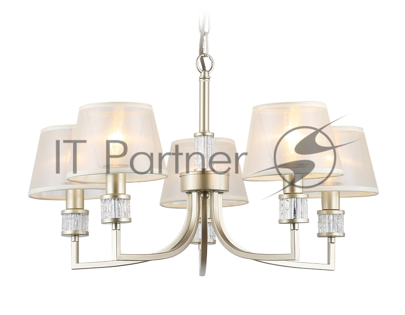 Люстра Ambrella light LH71214/5 CGD золото E14/5 max 40W D620*740