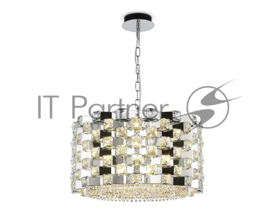 Люстра Ambrella light LH41001/12 CH/CL хром/прозрачный E14*12 max 40W D540*290