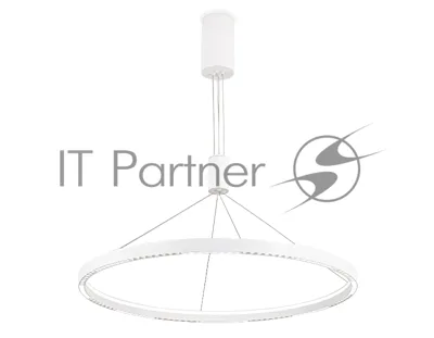 Подвесной светодиодный светильник Ambrella light FL5855 WH белый 40W 3000K/4200K/6400K D800*860 (без ПДУ)