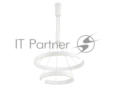 Подвесной светодиодный светильник Ambrella light FL5884/2 WH белый 45W 3000K/4200K/6400K D600/400*1200 (без ПДУ)