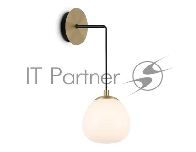 Настенный светильник Ambrella light LH51005 SGD/BK/FR золотой песок/черный/белый матовый G9 max 28W 130*200*400