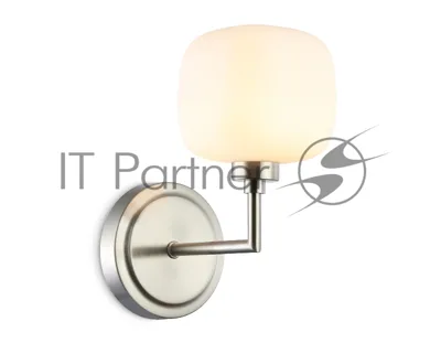 Настенный светильник Ambrella light LH53007 SN/FR сатин никель/белый матовый G9 max 40W 195*120*230