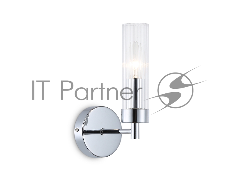 Настенный светильник Ambrella light LH55154 CH/CL хром/прозрачный E14 max 40W 155*100*245