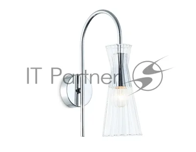 Настенный светильник Ambrella light LH55655 СH/CL хром/прозрачный E14 max 40W 220*90*300