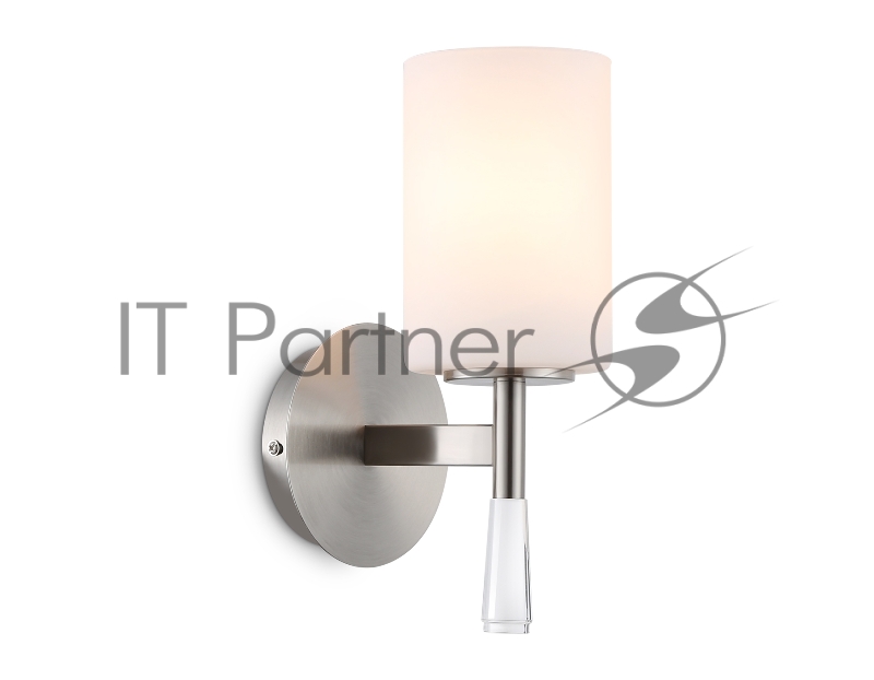 Настенный светильник Ambrella light LH56255 SN/FR никель/белый матовый E27 max 60W 160*120*280