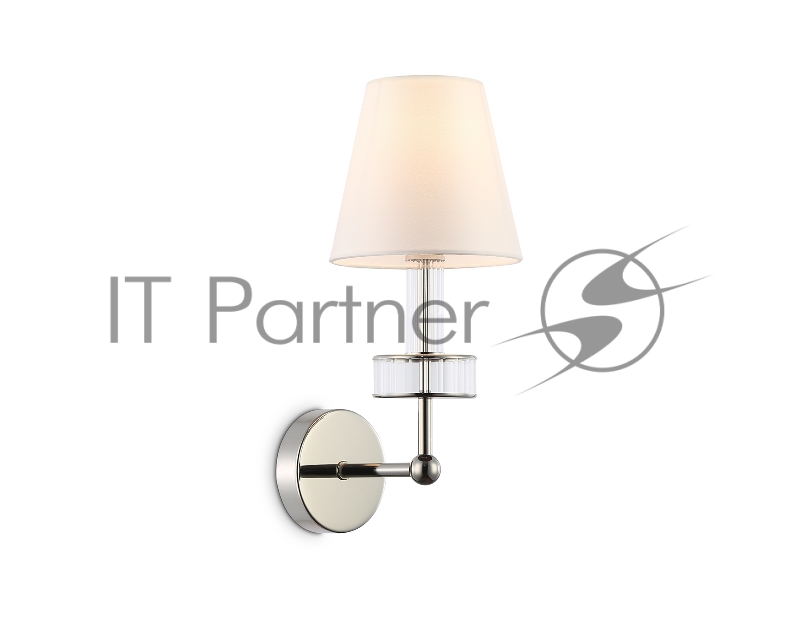 Настенный светильник Ambrella light LH71005 BN/WH никель/белый E14 max 40W 210*150*355