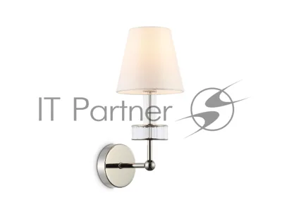 Настенный светильник Ambrella light LH71005 BN/WH никель/белый E14 max 40W 210*150*355