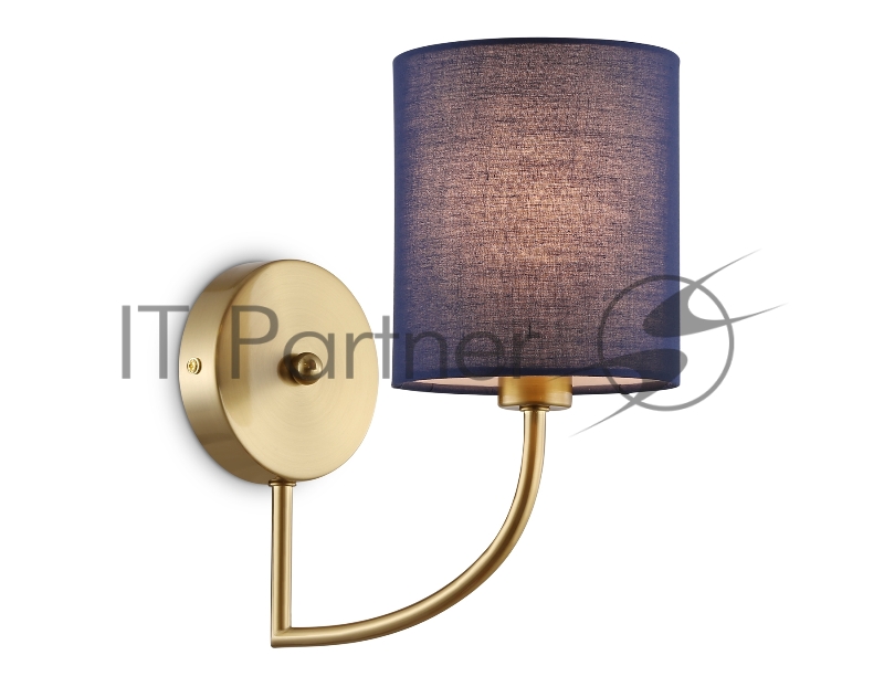Настенный светильник Ambrella light LH71275 BS/DB латунь/темно синий E14 max 40W 225*120*250