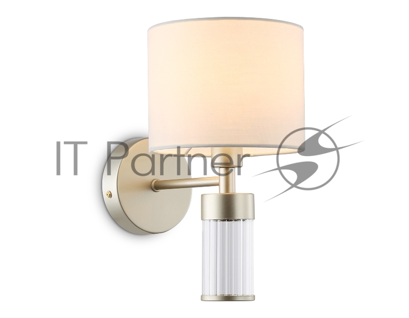 Настенный светильник Ambrella light LH71305 CGD/WH золото/белый E14 max 40W 220*150*260