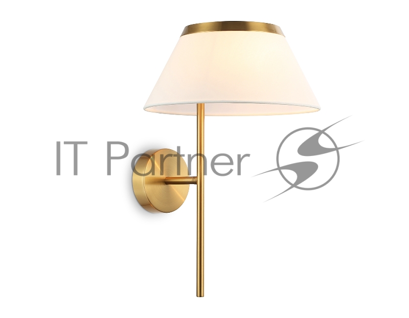 Настенный светильник Ambrella light LH72475 BS/WH латунь/белый Е14 max 40W 300*260*400