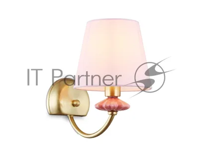 Настенный светильник Ambrella light LH75027 GD/PI золото/розовый E14 max 40W 240*150*240