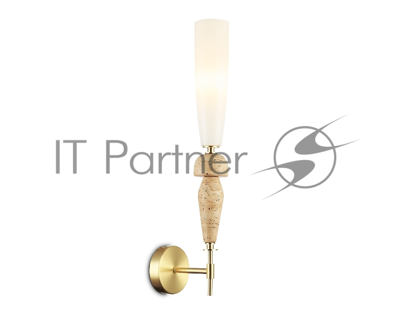 Настенный светильник Ambrella light LH75369 GD/WH золото/белый G9 max 28W 70*150*560