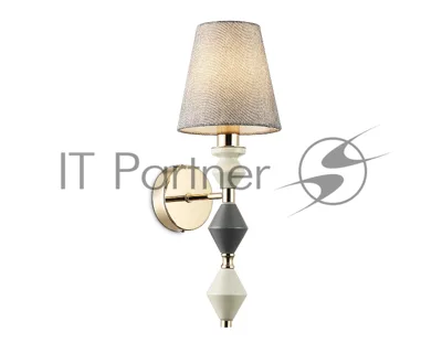 Настенный светильник Ambrella light LH75409 GD/GR золото/серый E14 max 40W 150*180*415