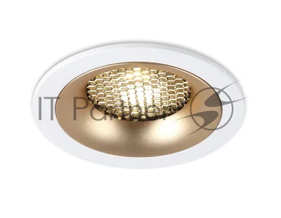 Светильник встраиваемый Ambrella light TN102723 WH/GD белый/золото GU5.3 92*92*23
