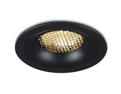 Светильник встраиваемый Ambrella light TN102724 BK черный GU5.3 92*92*23