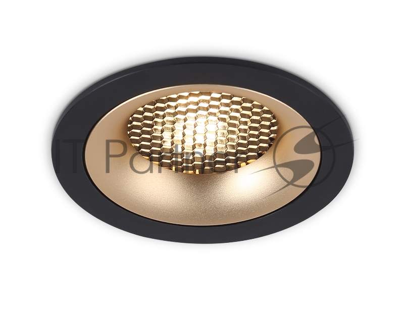Светильник встраиваемый Ambrella light TN102725 BK/GD черный/золото GU5.3 92*92*23