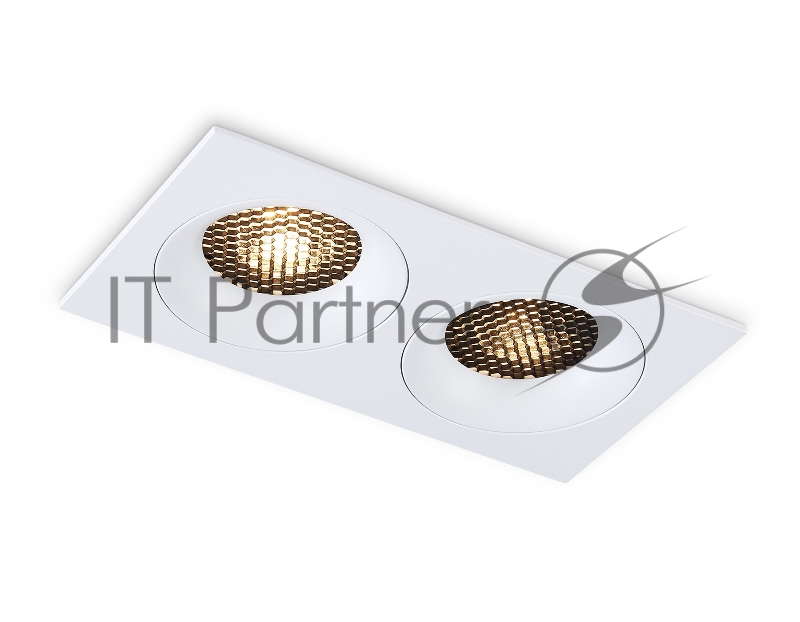 Светильник встраиваемый Ambrella light TN102731/2 WH белый GU5.3 175*92*23