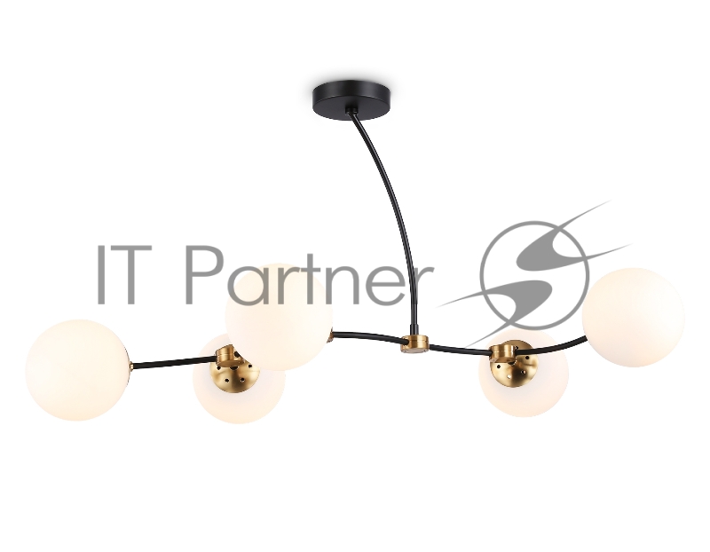 Светитльник Ambrella Light TR2548/5 BK/SB черный/бронза E27/5 max 60W 950*600*450