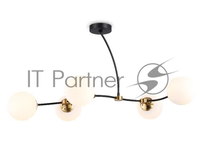 Светитльник Ambrella Light TR2548/5 BK/SB черный/бронза E27/5 max 60W 950*600*450