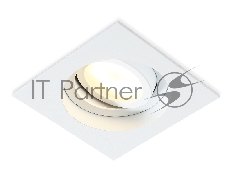 Встраиваемый поворотный точечный светильник Ambrella light TN102757 WH белый IP20 GU5.3 100*100*32