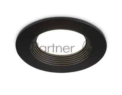 Встраиваемый точечный светильник Ambrella light TN102816 BK черный GU5.3 D80*28