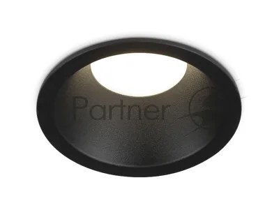 Встраиваемый точечный светильник Ambrella light TN102806 BK черный GU5.3 D81*50