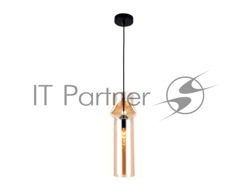 Светильник Ambrella light TR3560 BK/TI черный/янтарь E27 max 40W D130*1200