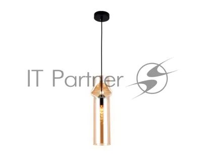 Светильник Ambrella light TR3560 BK/TI черный/янтарь E27 max 40W D130*1200