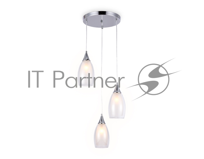 Светильник Ambrella light TR3548/3 CH/CL хром/прозрачный E14 max 40W 370*130*1000