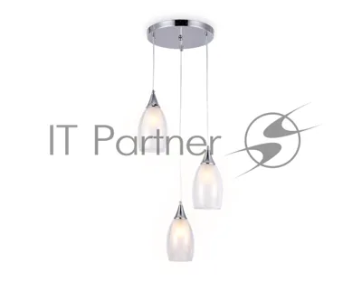 Светильник Ambrella light TR3548/3 CH/CL хром/прозрачный E14 max 40W 370*130*1000