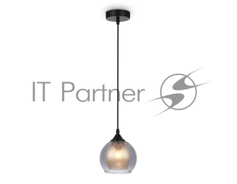 Светильник Ambrella light TR3539 BK/SM/FR черный/дымчатый/белый матовый E27 max 40W D130*800