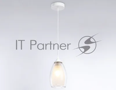 Светильник Ambrella light TR3534 WH/CL/FR белый/прозрачный/белый матовый E27 max 40W D120*800