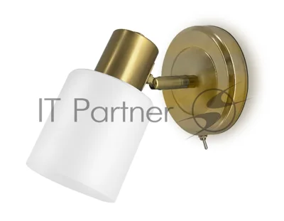 Светильник Ambrella light TR3967 BS/FR латунь/белый матовый E27 max 40W 140*80*194