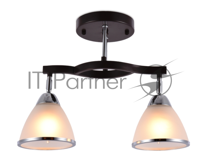 Светильник Ambrella light TR3111/2 DCF/CH темный кофе/хром E27 max 40W 400*150*315