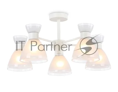 Светильник Ambrella light TR3179/5 WH белый E27/5 max 40W D570*280