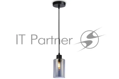 Светильник Ambrella light TR3695 BK/SM черный/дымчатый E27 max 40W D100*1000