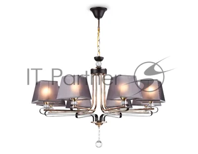 Светильник Ambrella light TR4618/8 CF/FGD кофе/золото E27/8 max 40W D760*810