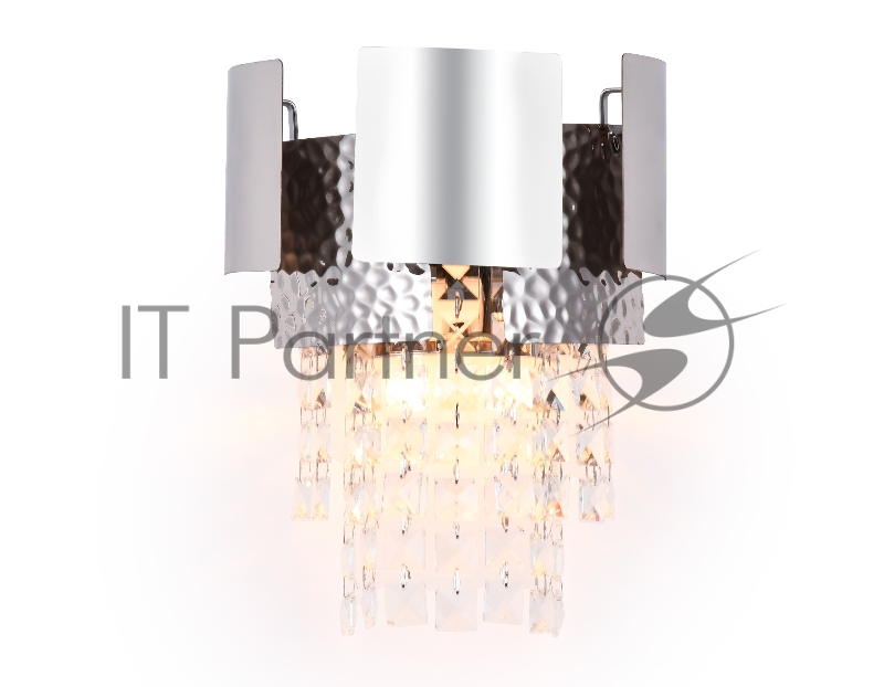 Светильник Ambrella light TR5250/2 SL/CL серебро/прозрачный E14/2 max 40W 270*240*150
