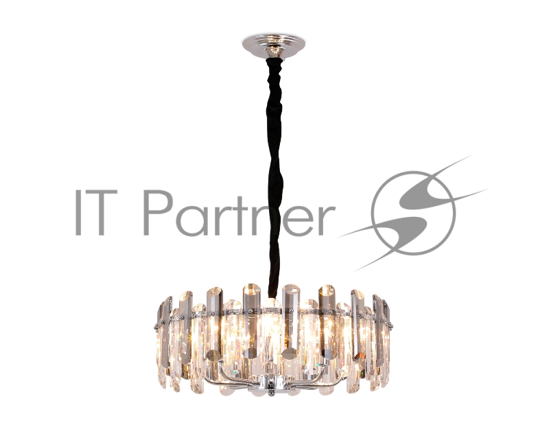 Светильник Ambrella light TR5303/8 CH/SM хром/дымчатый E14/8 max 40W D500*615