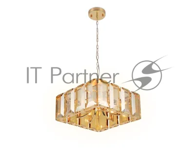Светильник Ambrella light TR5149 GD/TI золото/янтарь E14/6 max 40W 500*500*1000