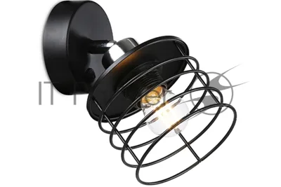 Светильник Ambrella light TR8088 BK/CH черный/хром E27 max 40W D120*200