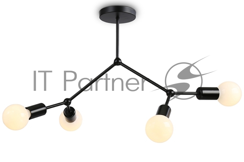 Светильник Ambrella light TR8033/4 BK черный E27*4 max 40W D670*440