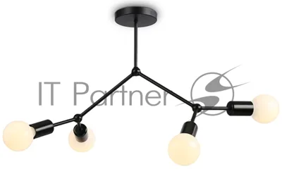 Светильник Ambrella light TR8033/4 BK черный E27*4 max 40W D670*440