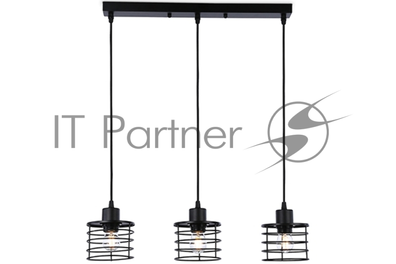 Светильник Ambrella light TR8075/3 BK черный E27*3 max 40W 582*120*1040