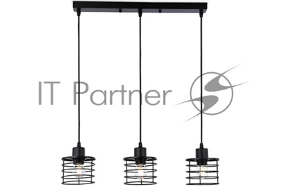Светильник Ambrella light TR8075/3 BK черный E27*3 max 40W 582*120*1040